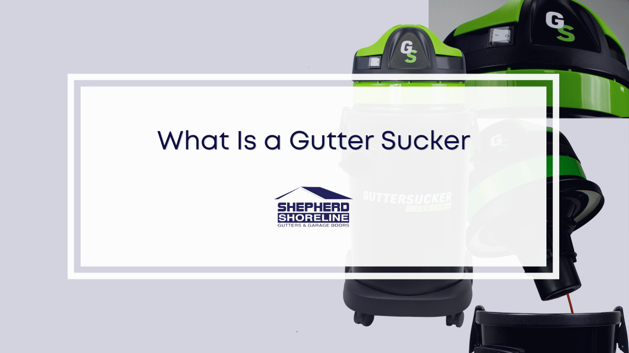 What Is a Gutter Sucker Grand Haven Gutters Maintenance