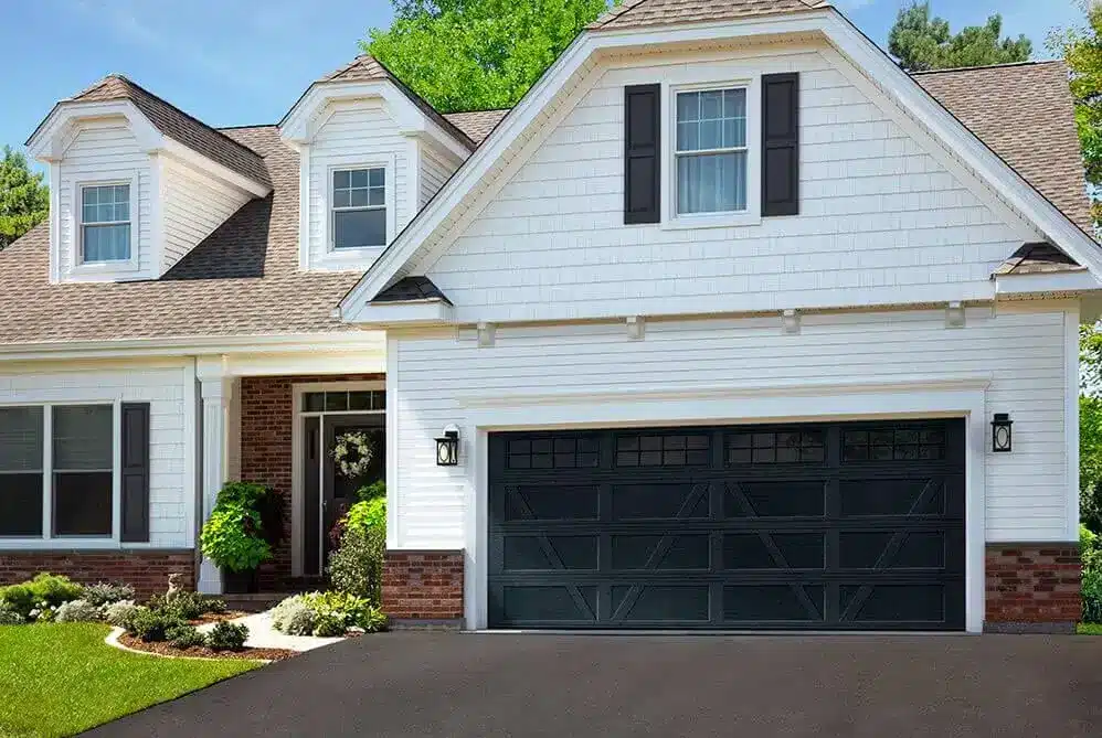 Carriage house garage door example