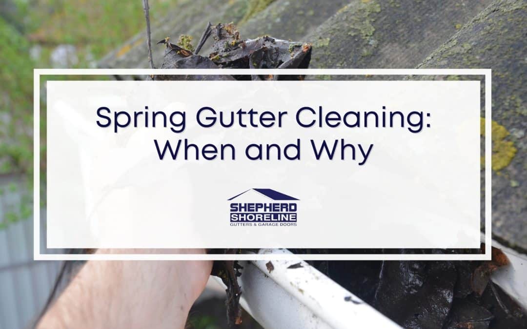 When to Clean Gutters in Spring – and Why?