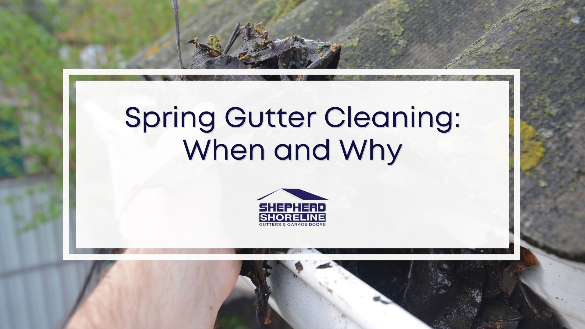 Featured image of spring gutter cleaning: when and why