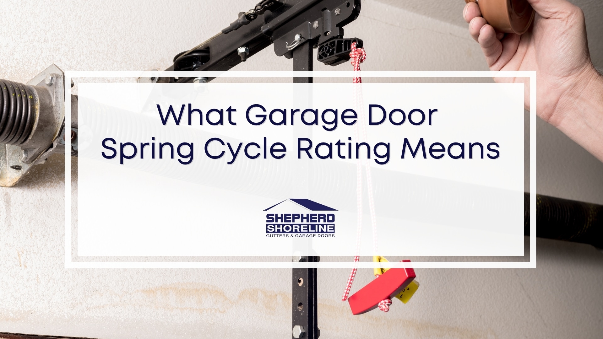 Featured image of what garage door spring cycle rating means