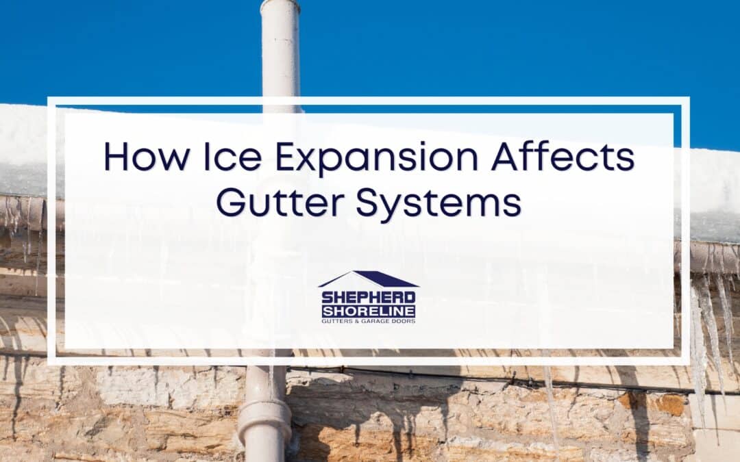 How Ice Expansion Slowly Warps Gutter Systems Over Time
